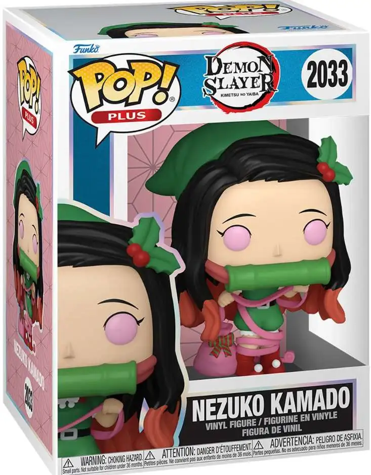 Funko Demon Slayer POP! Animation Nezuko Deluxe Vinyl Figure #2033 [Holiday]
