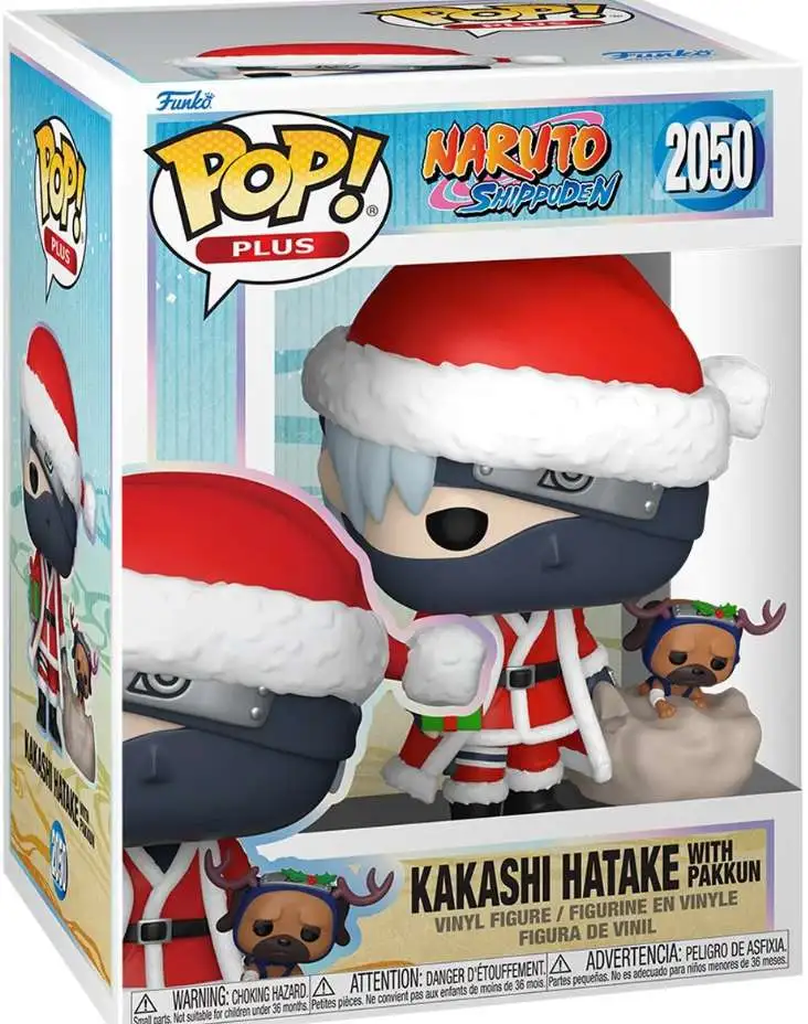 Funko Naruto: Shippuden POP! Animation Kakashi Hatake with Pakkun Deluxe Vinyl Figure #2050 [Holiday]