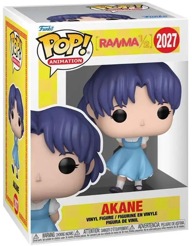Funko Ranma 12 POP Animation Akane Vinyl Figure 2027 ToyWiz