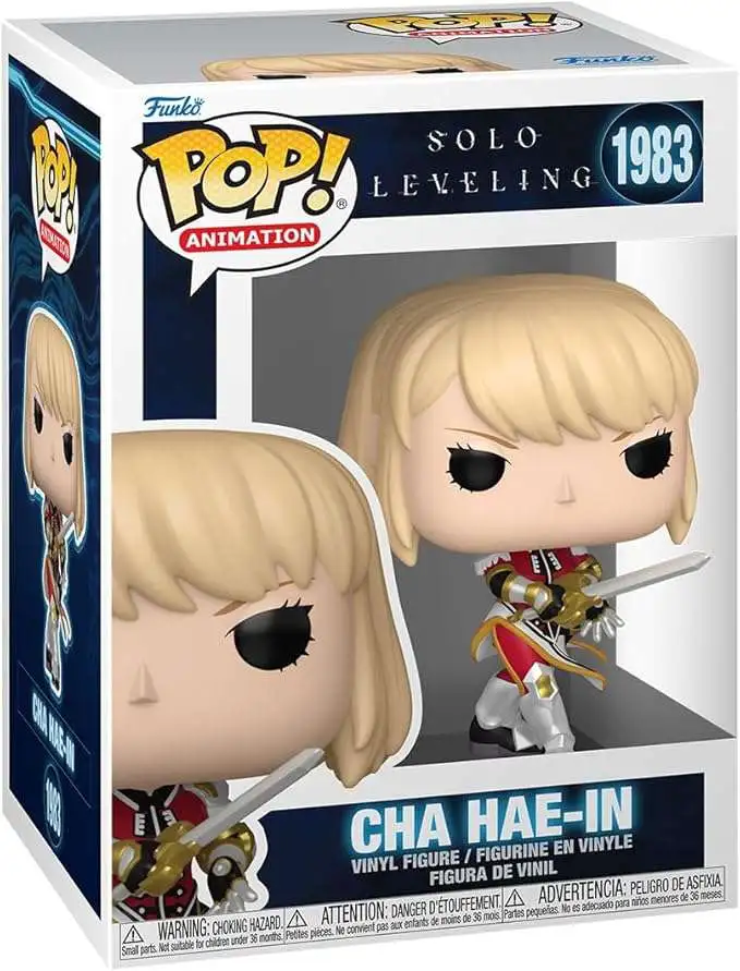 Funko Solo Leveling POP! Animation Cha Hae-In Vinyl Figure #1983