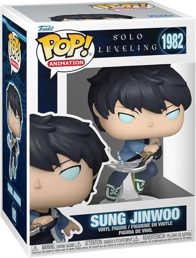 Funko Solo Leveling POP Animation Sung Jinwoo Vinyl Figure
