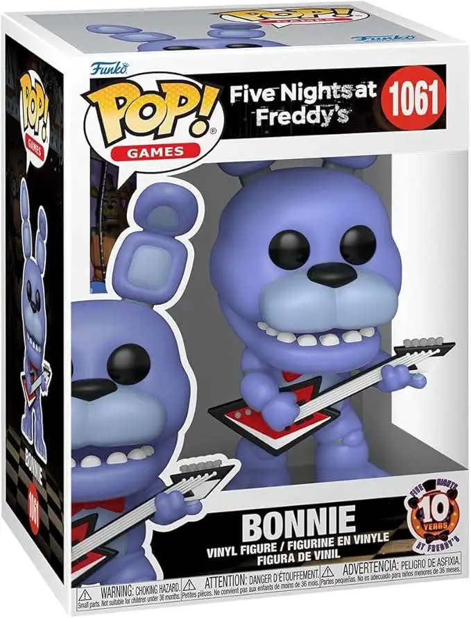 新品 未開封 BONNIE RINK Every Single Day-Com… Funko Five Nights at Freddys 10th Anniversary POP Games