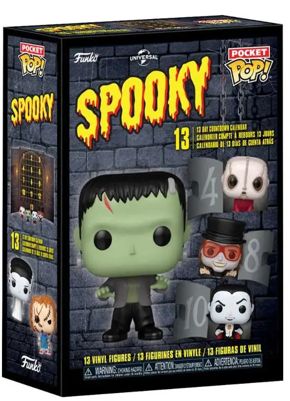 Funko Universal Monsters Pocket POP 13-day Spooky Countdown Vinyl