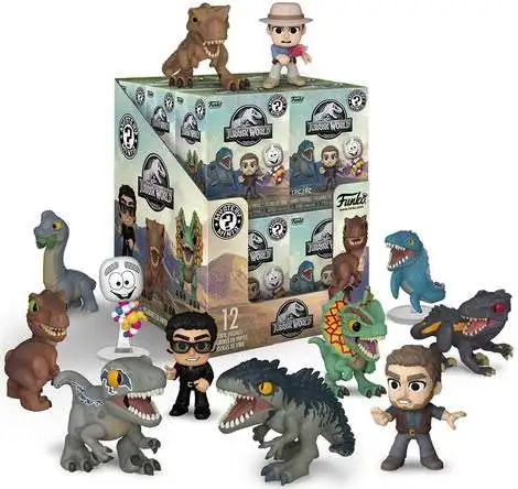 Funko Mystery Minis Jurassic Park & Jurassic World Vinyl Mini Figure Box [12 Packs]