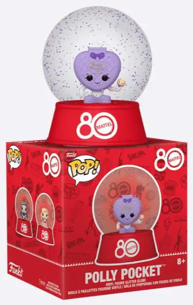Funko Mattel Polly Pocket Mini Glitter Globe