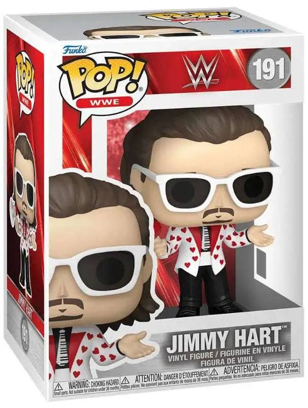 Funko WWE Wrestling POP! WWE Jimmy Hart Vinyl Figure #191