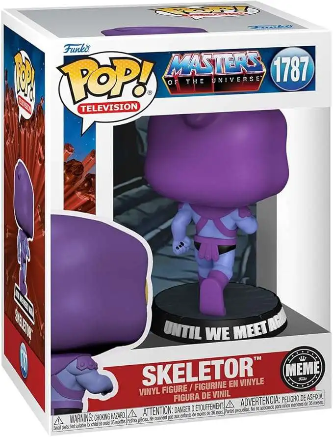 Funko He-Man POP! Television Skeletor Running Away Vinyl Figure #1787 [Meme]