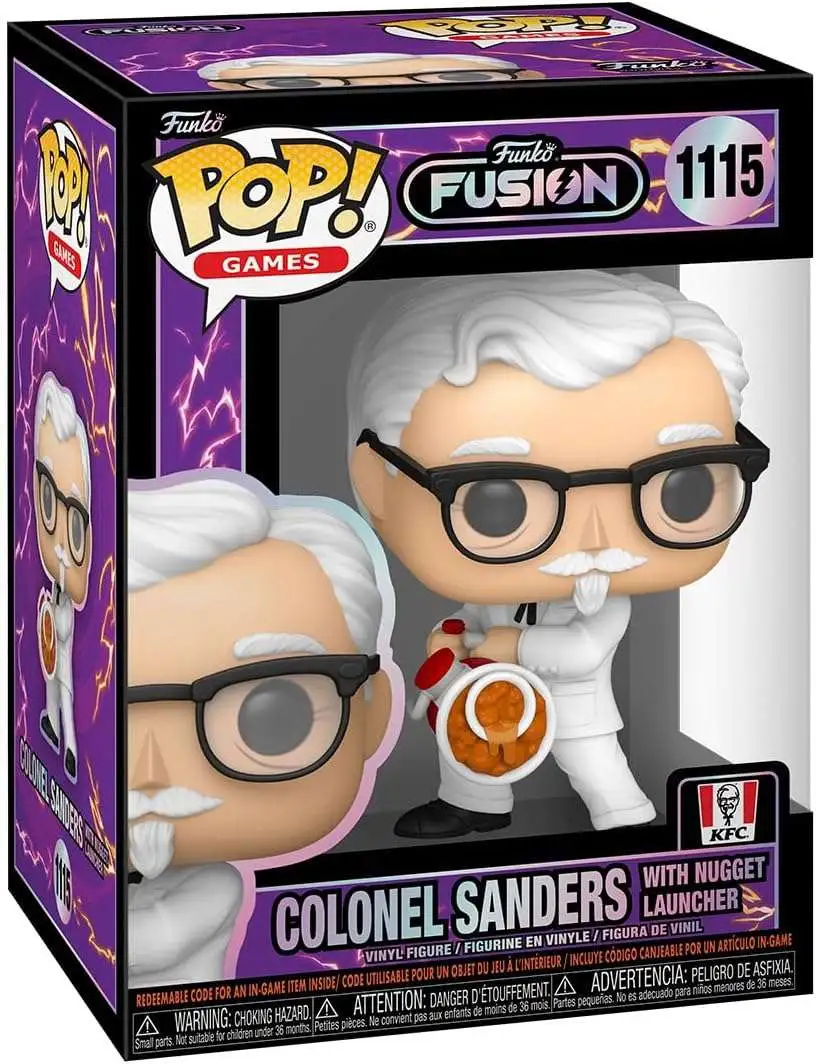 Funko Fusion POP Ad Icons Colonel Sanders with Nugget Launcher