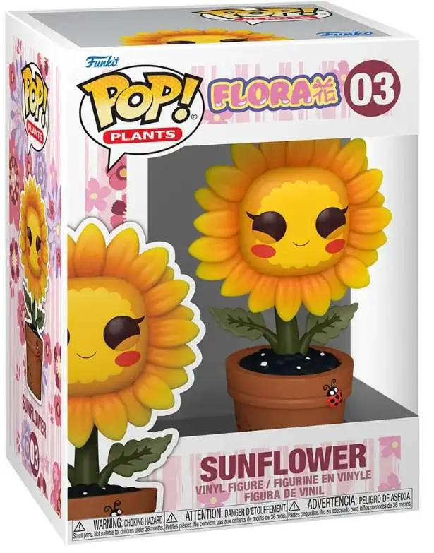 Funko Kawaii Flora POP! Plants Sunflower Vinyl Figure #03