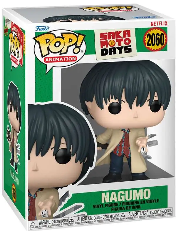 Funko Sakamoto Days POP! Animation Nagumo Vinyl Figure #2060 (Pre-Order ships January)