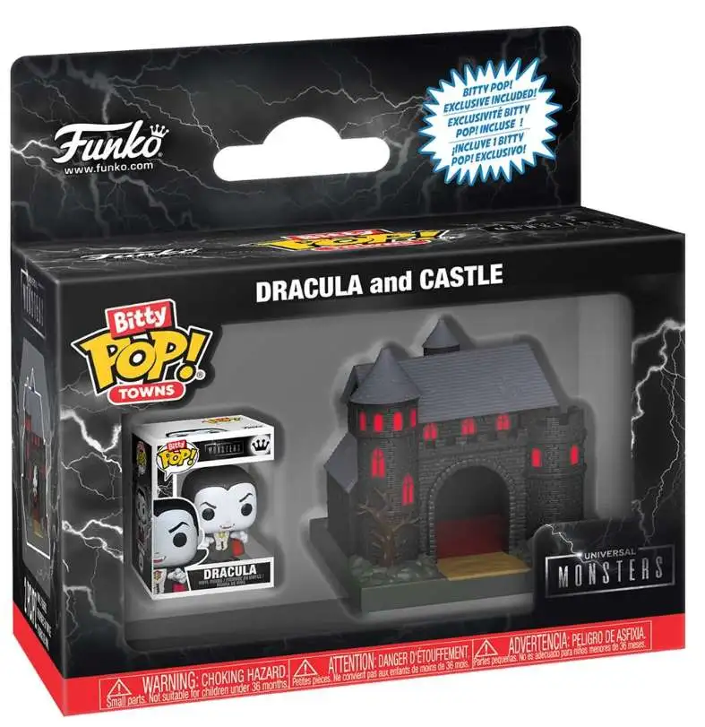 Funko Universal Monsters Bitty POP! Town Dracula's Castle Vinyl Figure [With Dracula]