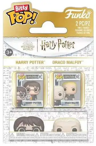 Funko Bitty POP! Harry Potter & Draco Malfoy Vinyl Mini Figure 2-Pack
