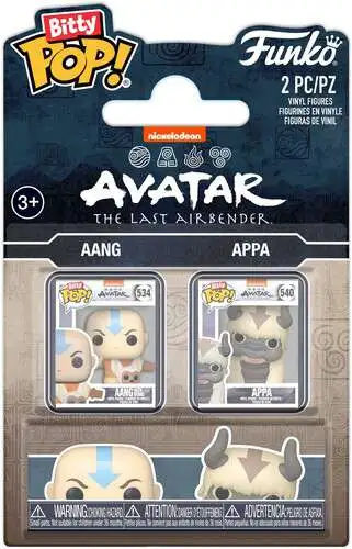 Funko Avatar the Last Airbender Bitty POP! Aang & Appa Vinyl Mini Figure 2-Pack