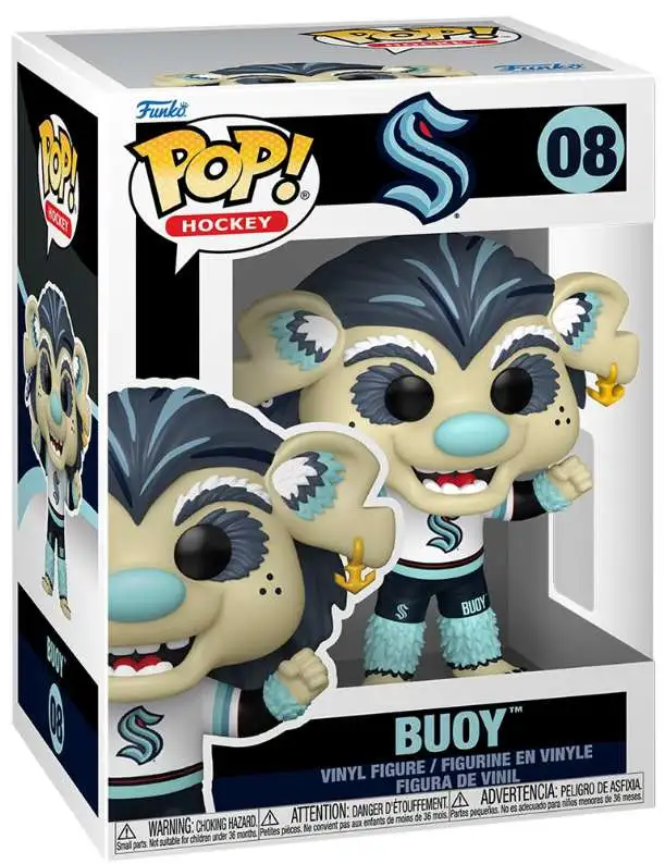 Funko Seattle Kraken POP! NHL Buoy Vinyl Figure #08 [Mascot]