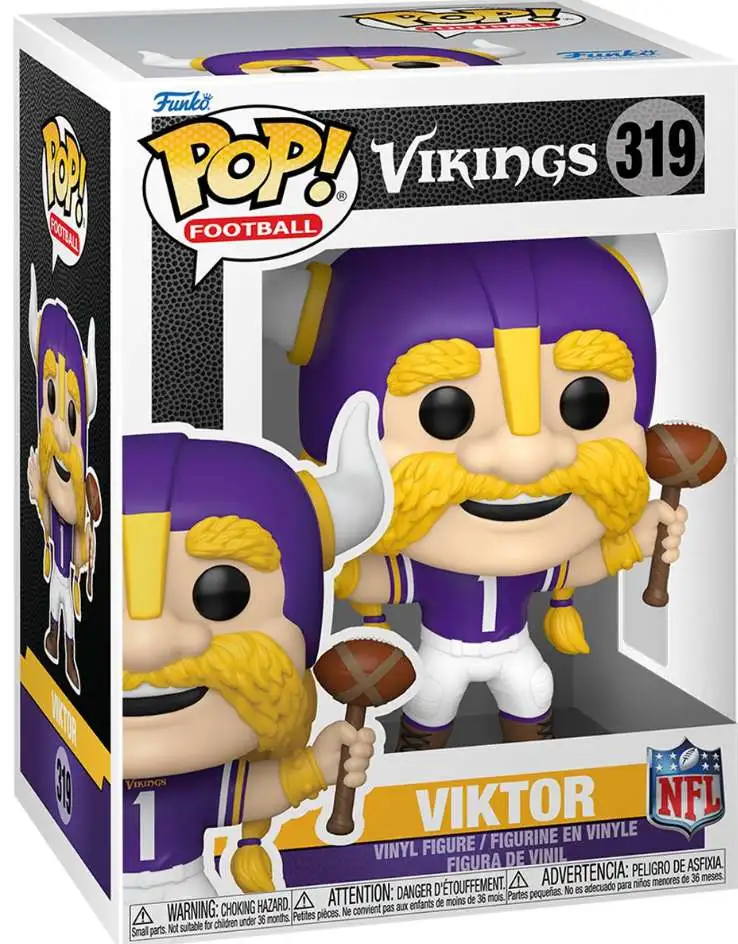 Funko NFL Minnesota Vikings POP! Football Mascots Viktor Vinyl Figure #319