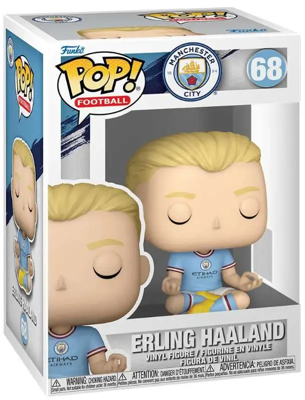 Funko UEFA Machester POP! Football Erling Haaland Vinyl Figure #68