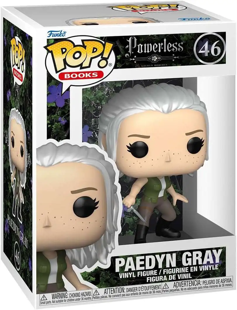 Funko Powerless Trilogy POP! Books Paedyn Gray Vinyl Figure #46