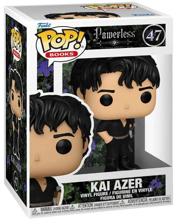 Funko Powerless Trilogy POP! Books Kai Azer Vinyl Figure #47