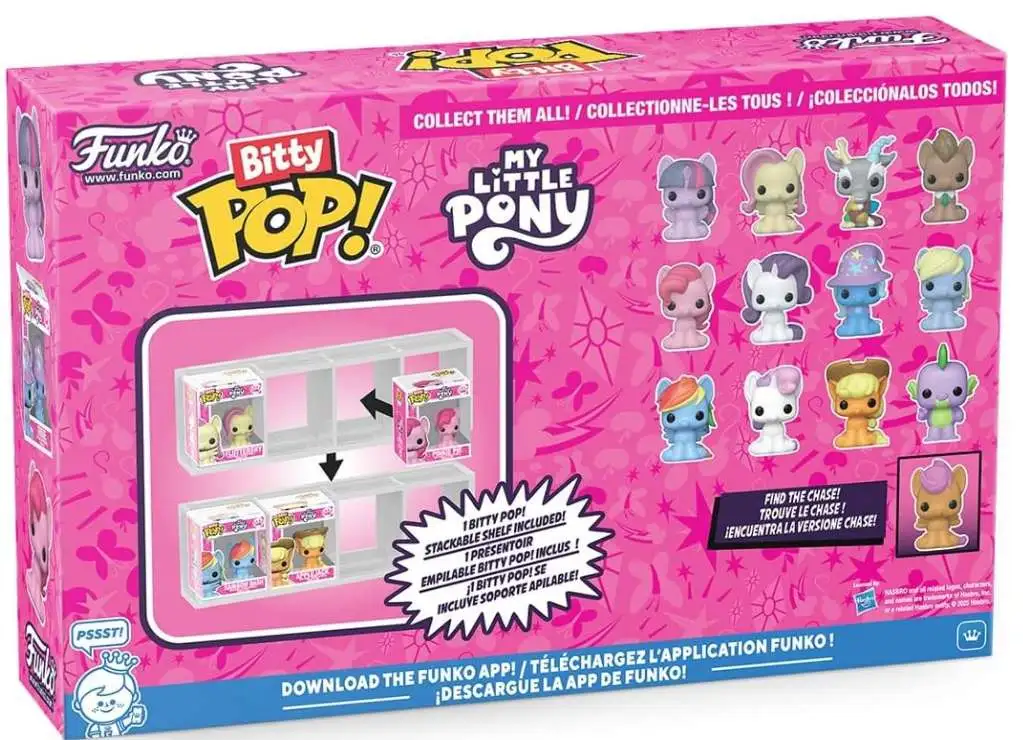 Funko My Little Pony Bitty POP! Twilight Sparkle Mini Vinyl Figure 4-Pack [Regular Version]