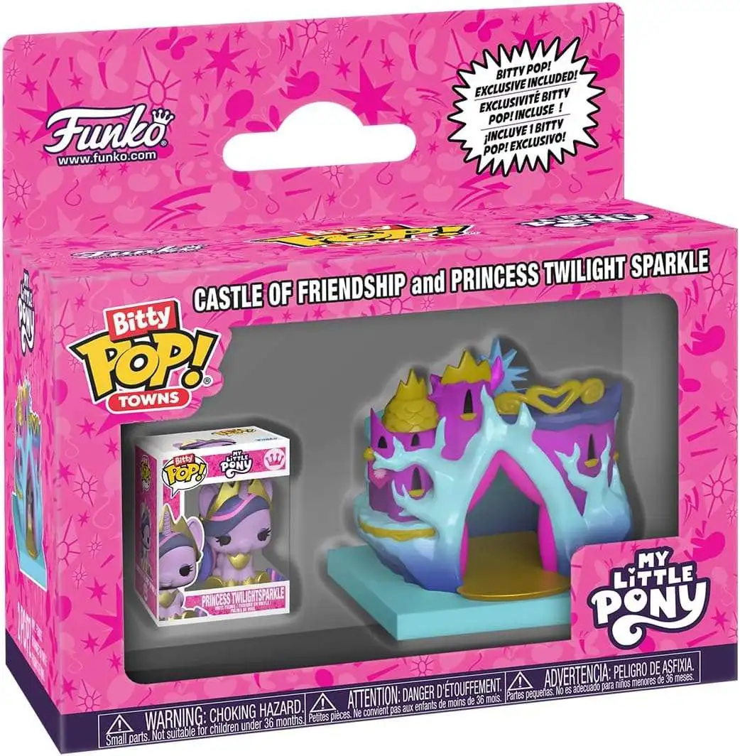 Funko My Little Pony Bitty POP! Town Castle of Friendship Vinyl Figure