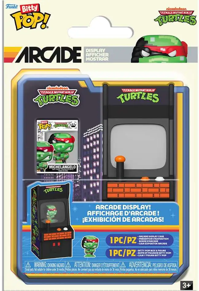 Funko Bitty POP! Bitty Arcade Teenage Mutant Ninja Turtles Vinyl Figure
