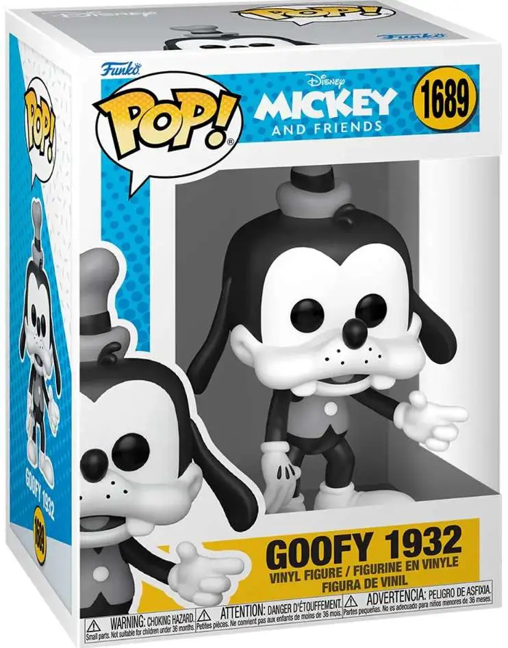 Funko Pop! Disney: Mickey and Friends - Goofy 1932 #1689 Vinyl Figure