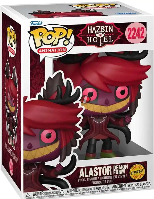 Funko Hazbin Hotel POP! Animation Alastor Vinyl Figure #2242 [Demon Form Chase Version]