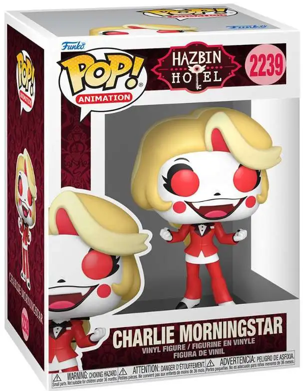 Funko Hazbin Hotel POP! Animation Charlie Morningstar 3.75-Inch Vinyl Figure #2239 [Regular Version]