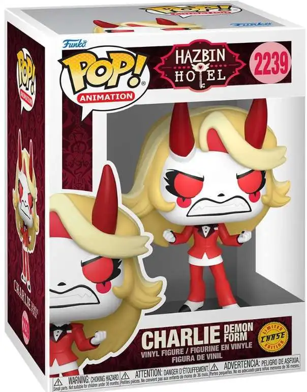 Funko Hazbin Hotel POP! Animation Charlie Morningstar Vinyl Figure [Demon Form Chase Version]
