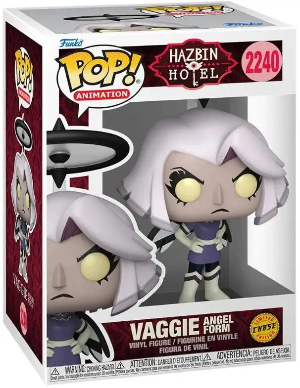Funko Hazbin Hotel POP! Animation Vaggie Vinyl Figure #2240 [Angel Form Chase Version]