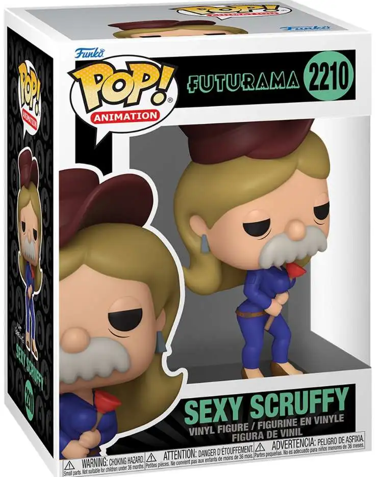 Funko Futurama POP Animation Sexy Scruffy Vinyl Figure 2210 - ToyWiz