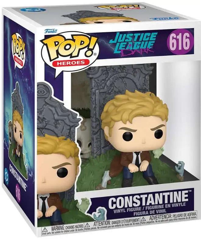 Funko DC Justice League Dark POP! Heroes Constantine Deluxe Vinyl Figure #616