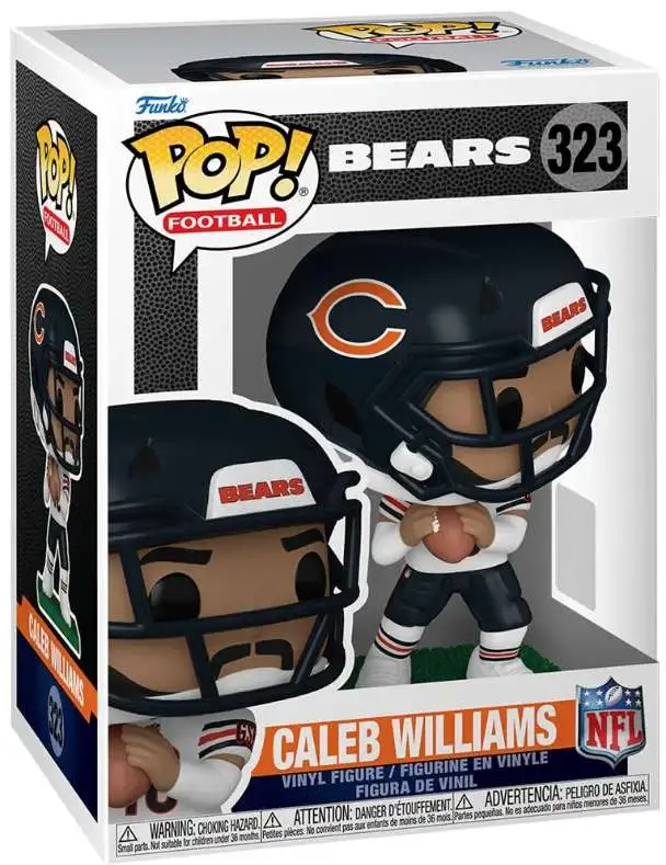 Funko NFL Chicago Bears POP! Football Caleb Williams 3.75-Inch Vinyl Figure #323