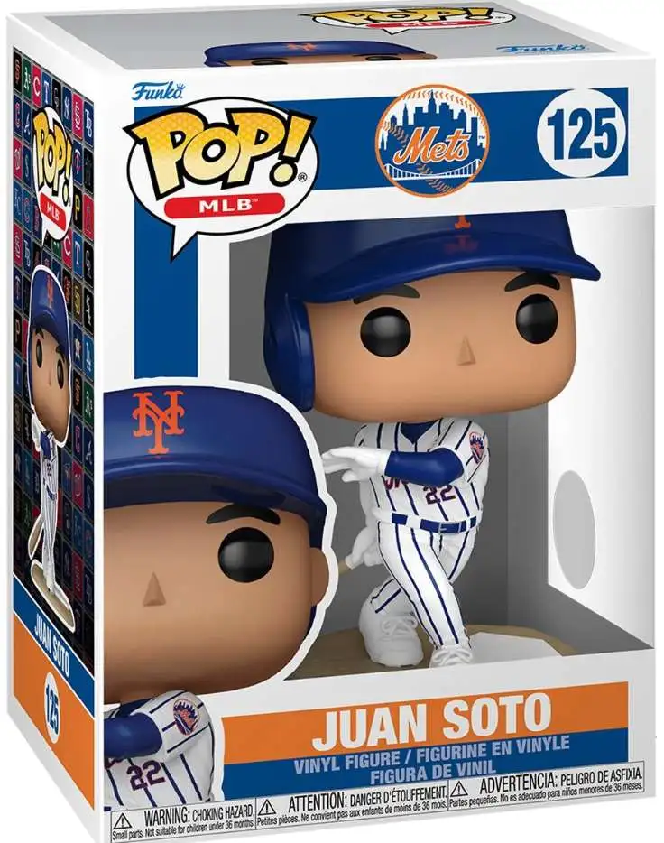 Funko New York Mets POP! MLB Juan Soto Vinyl Figure #125 (Pre-Order ships March)