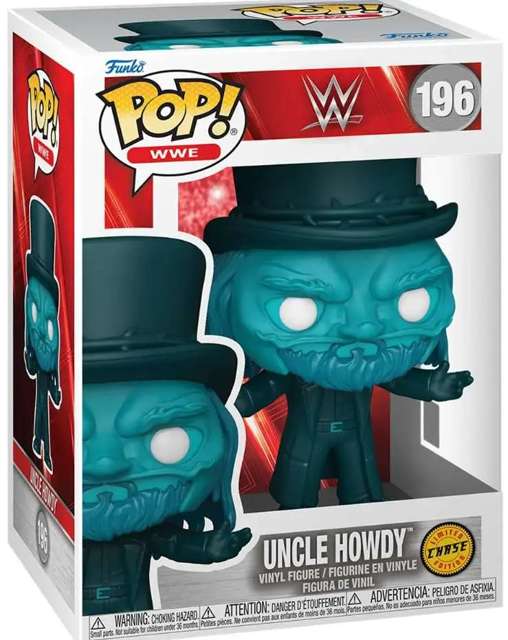 Funko WWE Wrestling POP! WWE Uncle Howdy Vinyl Figure #196 [Chase Version] (Pre-Order ships June)