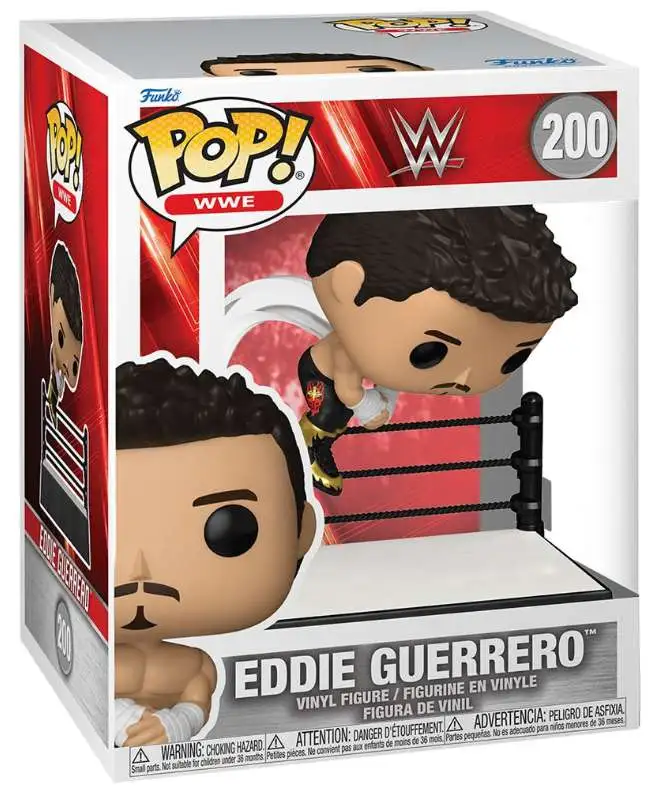 Funko WWE Wrestling POP! WWE Eddie Guerrero Deluxe Vinyl Figure #200 [Frog Splash]