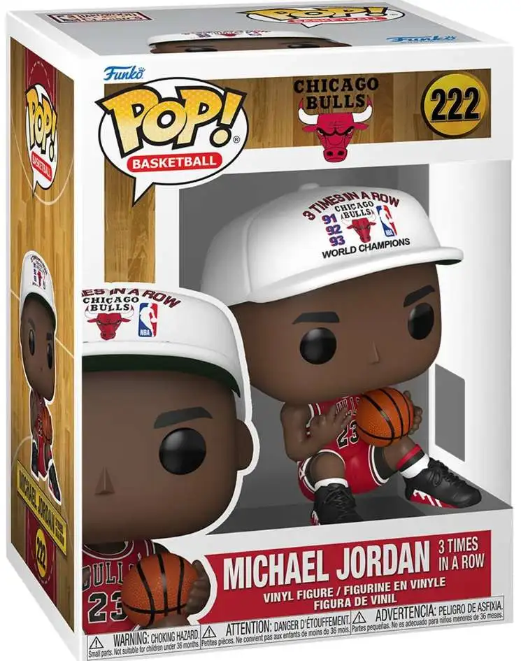 Funko Chicago Bulls POP! NBA Michael Jordan Vinyl Figure #22 [3x in a Row]