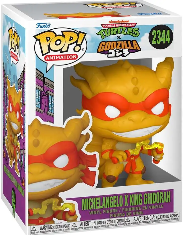 Funko Teenage Mutant Ninja Turtles x Godzilla POP Animation