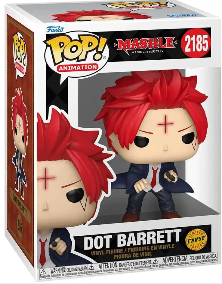 Funko Pop! Animation: Mashle Magic And Muscles - Dot Barrett* #2185 Vinyl Figure