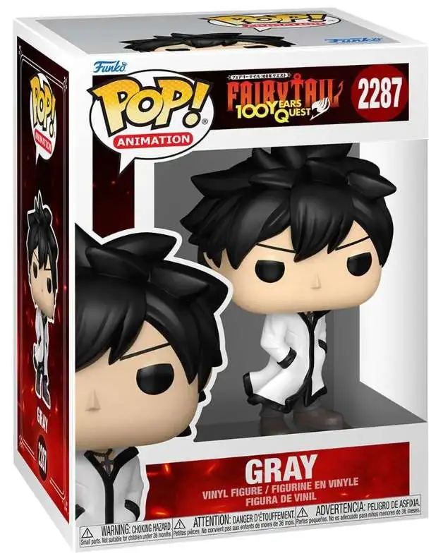 Funko Fairy Tail: 100 Years Quest POP! Animation Gray Vinyl Figure #2287 [Regular Version] (Pre-Order ships July)