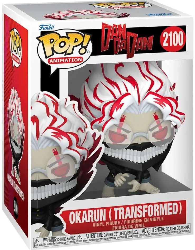 Funko Dandadan POP! Animation Okarun Vinyl Figure #2100 [Transformed, Regular Version]