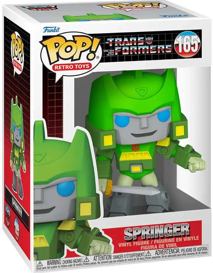 Funko Pop! Retro Toys: Transformers - Springer #165 Vinyl Figure