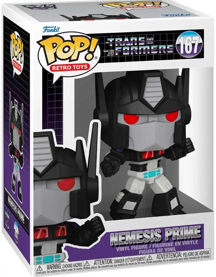 Funko Pop! Retro Toys: Transformers - Nemesis Prime #167 Vinyl Figure