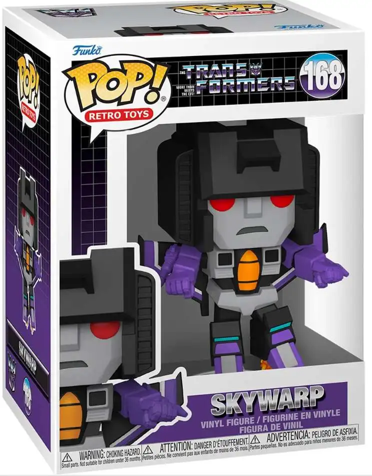 Funko Transformers POP! Retro Toys Skywarp Vinyl Figure #168 [Regular Version] (Pre-Order ships January)