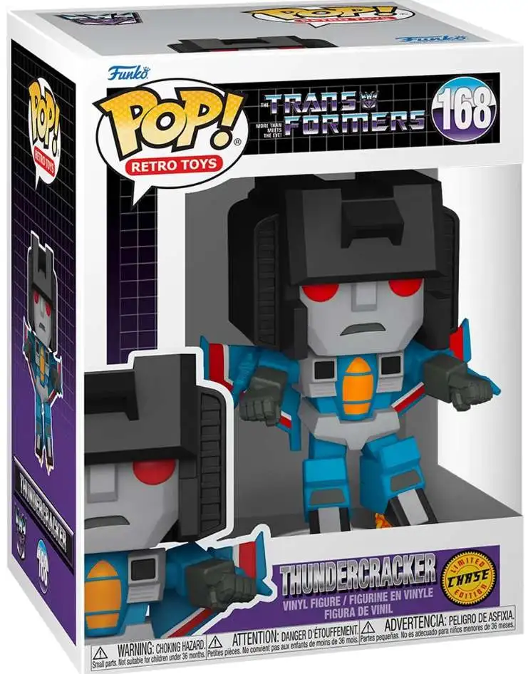 Funko Transformers POP! Retro Toys Thundercracker Vinyl Figure #168 [Chase]