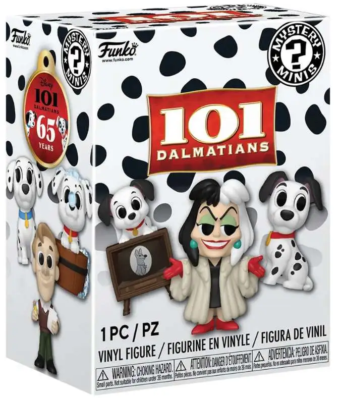 Funko Disney Mystery Minis 101 Dalmations 2.5-Inch Mystery Pack
