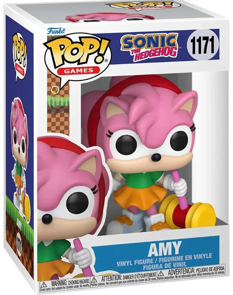 Funko Sonic the Hedgehog POP! Games Amy Rose Vinyl Figure #1171 [Regular Version]