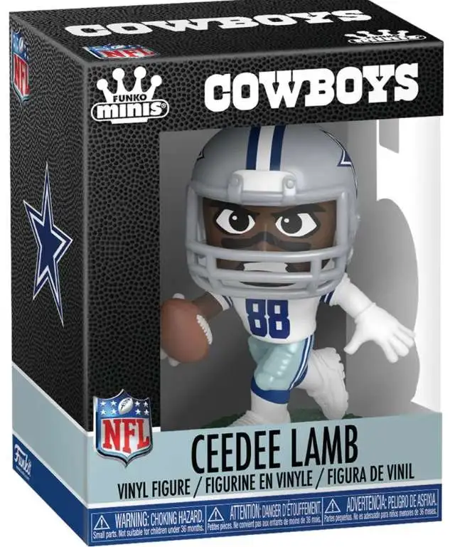 Funko NFL Dallas Cowboys Minis Ceedee Lamb Mini Vinyl Figure (Pre-Order ships September)