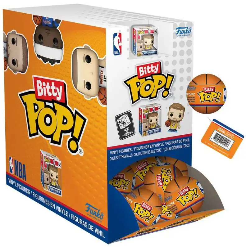 Funko Bitty POP! NBA Mystery Box [24 Mystery Packs]