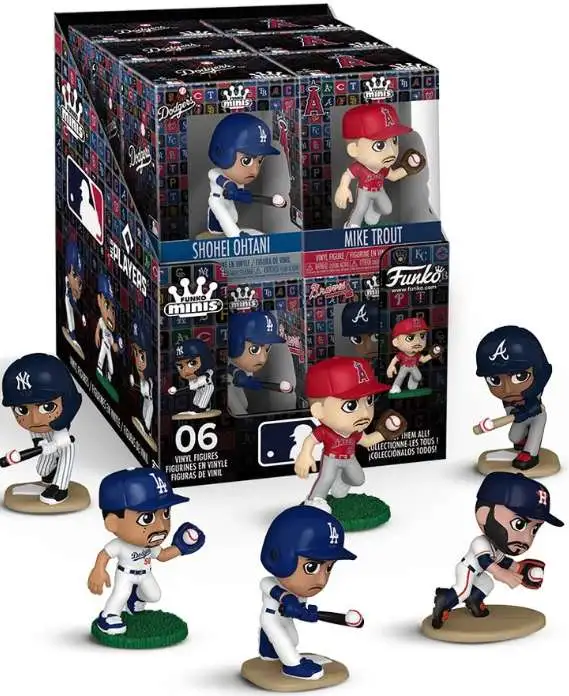 Funko MLB Funko Minis MLB Display Box of 12 Mini Figures 12 RANDOM
